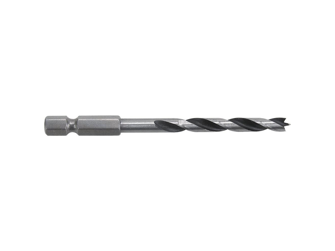 Pack de 5 Brocas Vástago Hexagonal Espiral para Madeira Wolfcraft