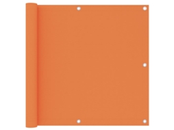 Vidaxl Tela De Varanda 90x400 Cm Tecido Oxford Laranja