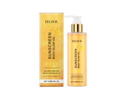 Óleo Corporal Protetor Solar Brilho Dourado