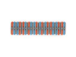 Conector De Condutor De Fio Mini Levernut, 10 Unidades, 2 Entradas E 2 Saídas, Terminal Rápido Para Iluminação, 250v.