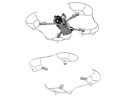 Primerox guarda de Hélices para Drone Mini 3 Pro, 2pcs Capa Protectora Anticolisão Leve Portátil