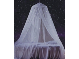 Dossel para Cama com Estrelas Luminosas, Mosquiteiro para Bebê, Tamanho K BRILVIBERA