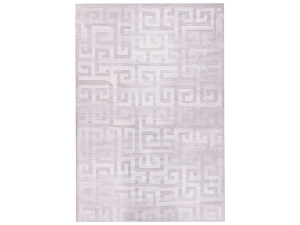 Alfombra Beliani Beydag De Poliéster Beige 140x200