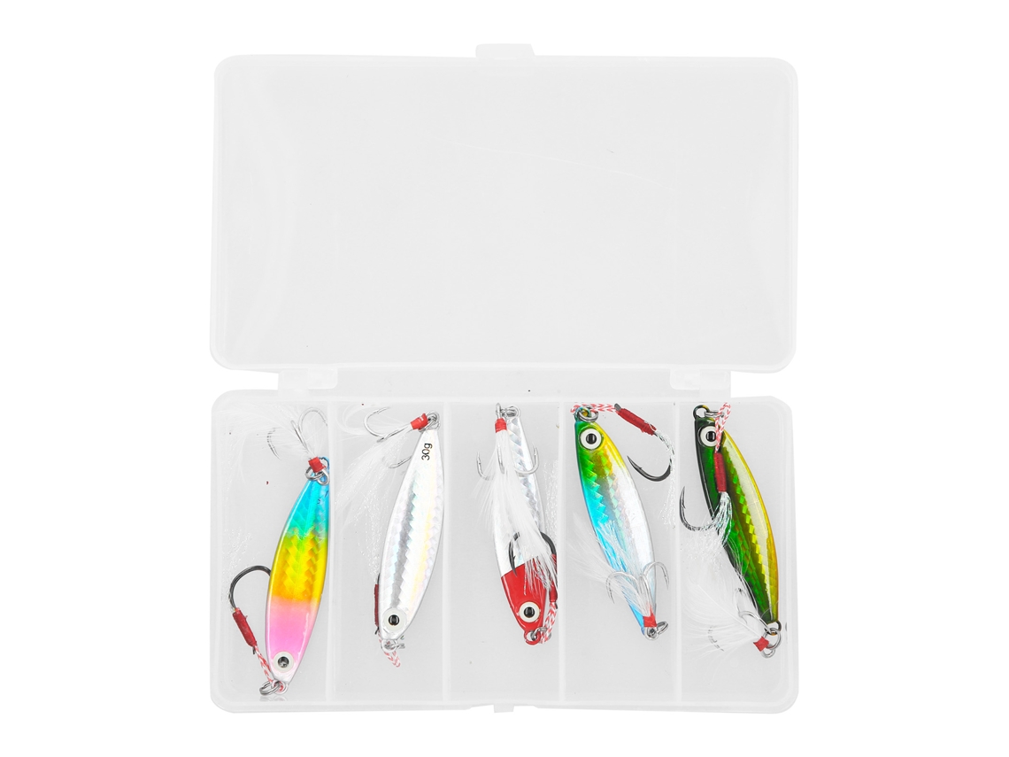 Lure Bait Set (long Casting Jig, Bionic Fish Lure) Long Casting Small Jig Fish Lure Bait Set