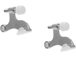 Batente De Porta/protetor De Parede De 2 Peças Com Pontas Resistentes Para Uso Interno E Externo. Design Elegante.