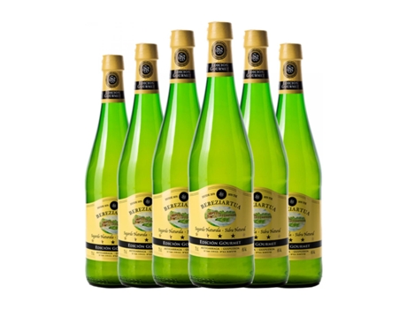 Sidra BEREZIARTUA SAGARDOTEGIA Edición Gourmet (0.75 L - 6 Unidades)