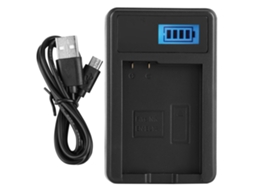 Cargador De Batería En-el14 Com Tela Lcd Para Nikon D5100/d3100/d3200/d3300/coolpix