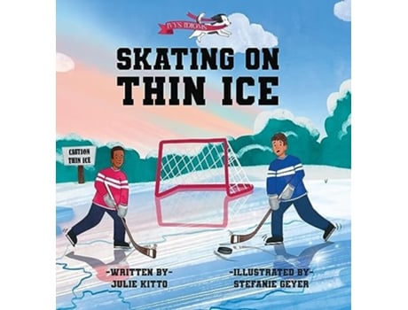Livro Skating on Thin Ice de Julie Kitto (Inglês - Capa Dura)