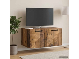 Vidaxl Gabinete De Tv De Parede Madeira Antiga 59,5 X 41 X 30 Cm