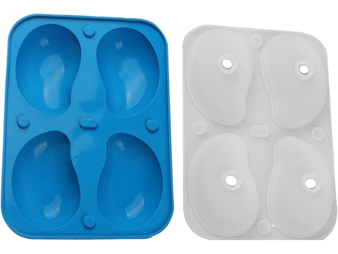 Molde De Silicone 3d Mousse Com 4 Cavidades - Fácil De Desenformar