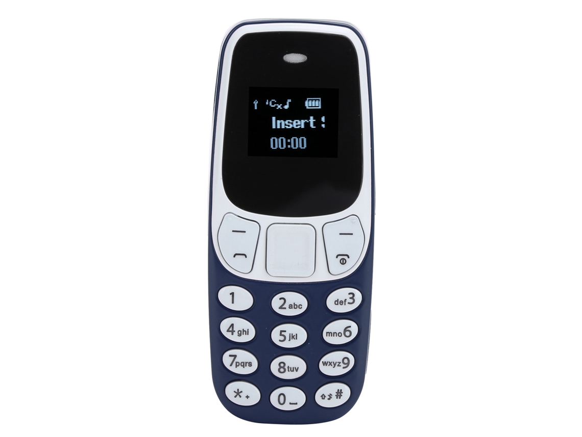 Telefone Móvel Laxiscreed Com Tela De 0,66 Polegadas, Tecnologia Dsdv E Função De Alteração De Voz