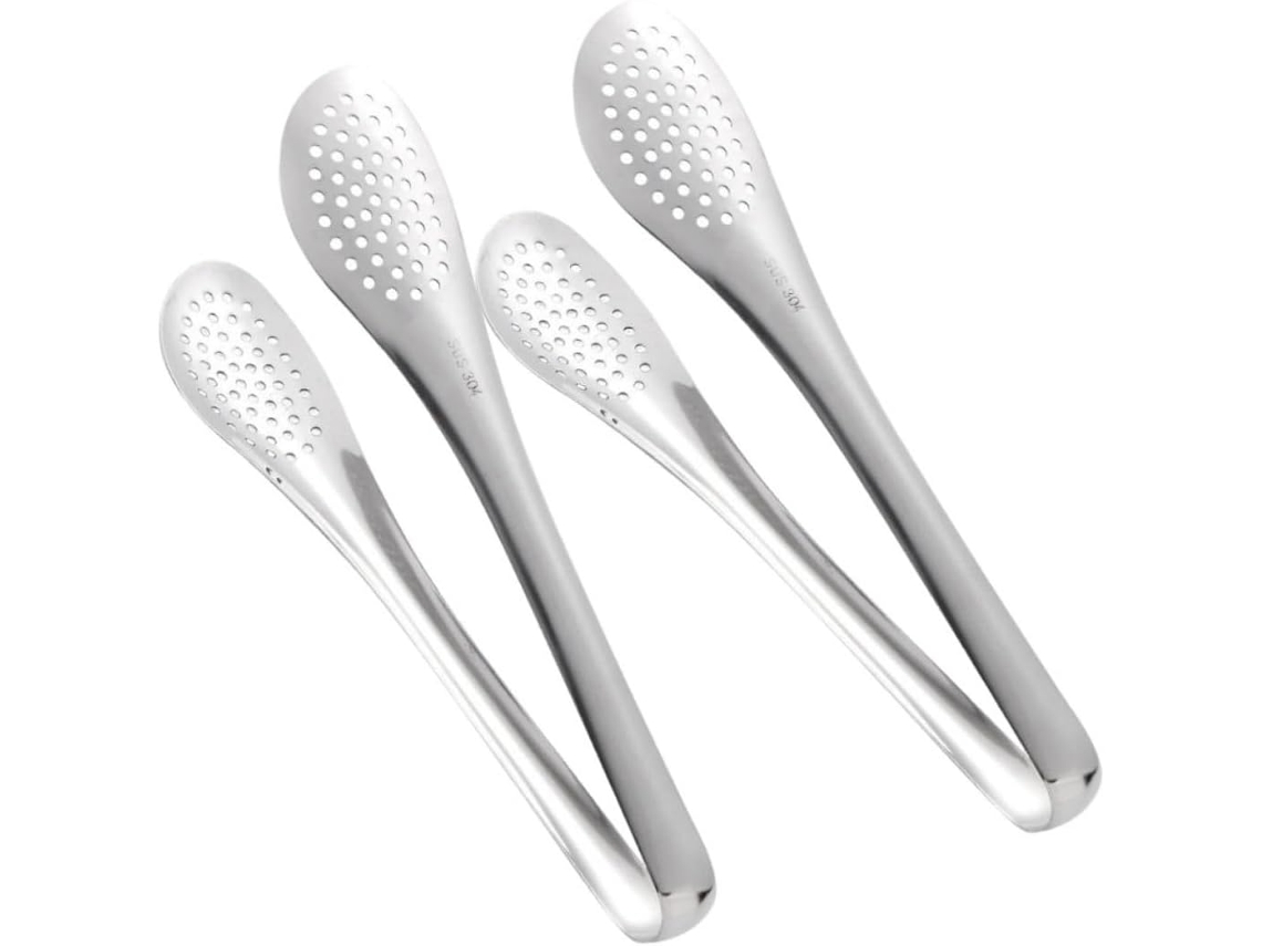 Conjunto De 2 Pinças Para Churrasco Cabilock Em Aço Inoxidável, Utensílios De Cozinha, Espátula, Pinça Para Churrasco