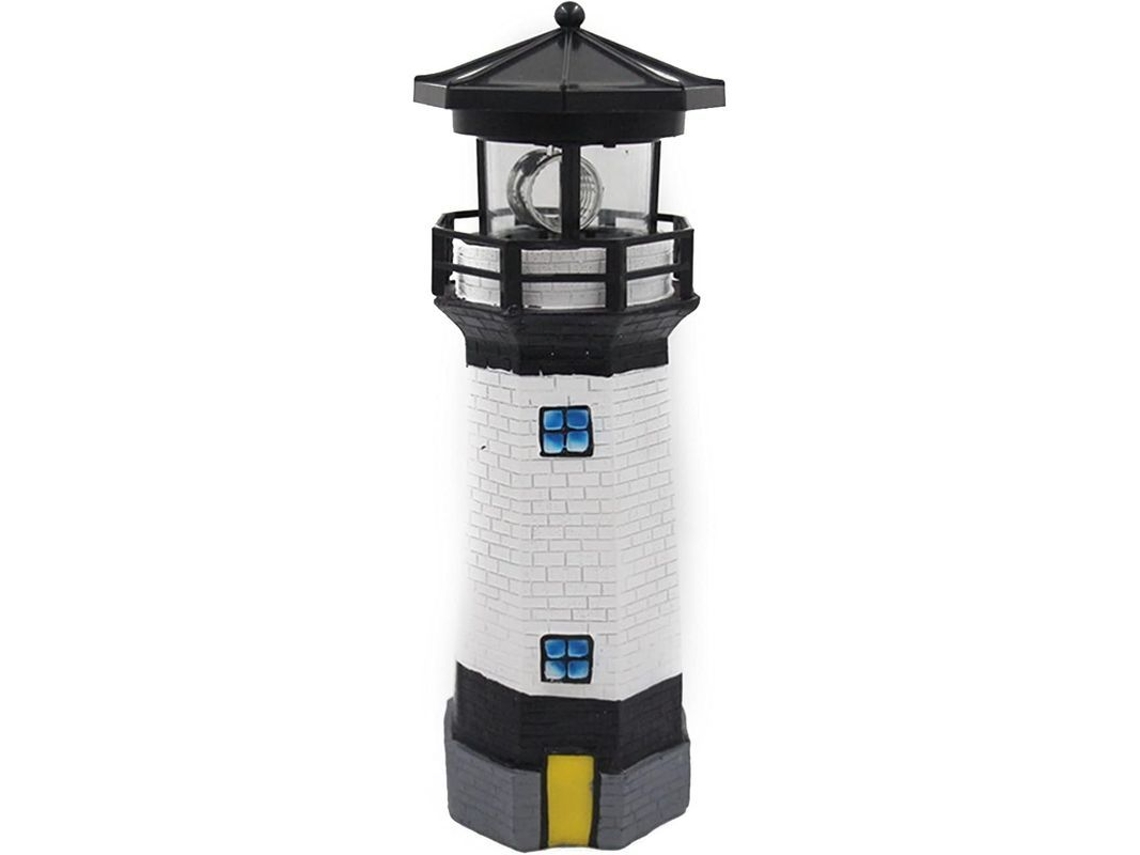 Nova Line farol Solar Rotativo 2025 com Led para Decoração Jardim Pátio Hatteras Estátua