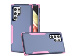 Capa Para Samsung Galaxy S23 Ultra 5g Em Tpu + Pc À Prova De Choque