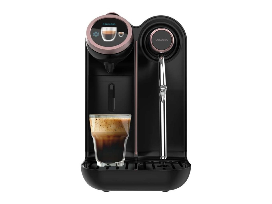 Cecotec Máquina De Café De Cápsulas Power Caps Spin. 1400 W, 20 Barras, Compatível Com Cápsulas Nespresso, Depósito De Água 1