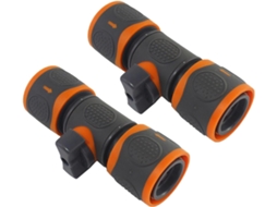 Adaptador De Mangueira 2 Peças, Conector Rápido À Prova D'água Com