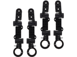 Conjunto De 4 Peças De Presilhas Para Para-lama Traseiro, Para Bicicletas De Montanha E Bicicletas Comuns.