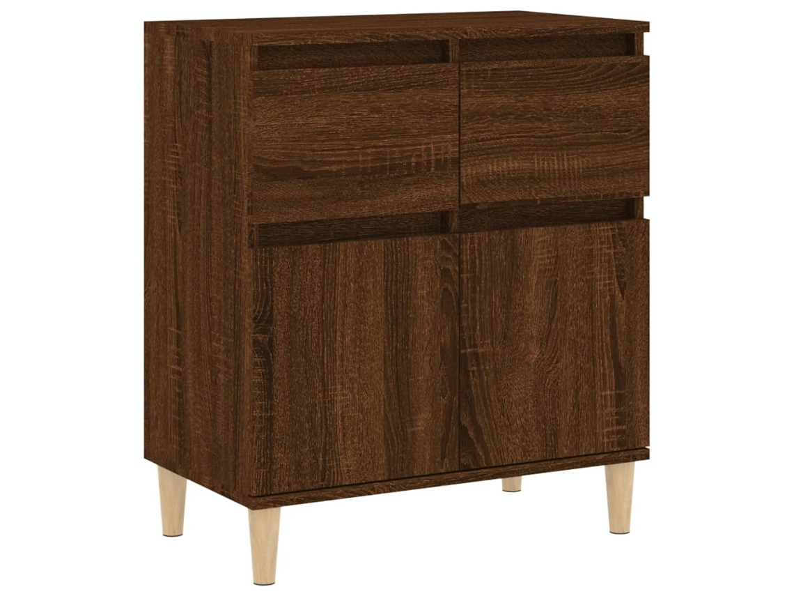 Sideboard, Sideboards Vidaxl Marrom Madeira Processada (n/a)