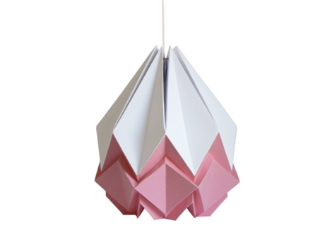 Candeeiro de teto HANAHI em Origami feito à mão em Papel
