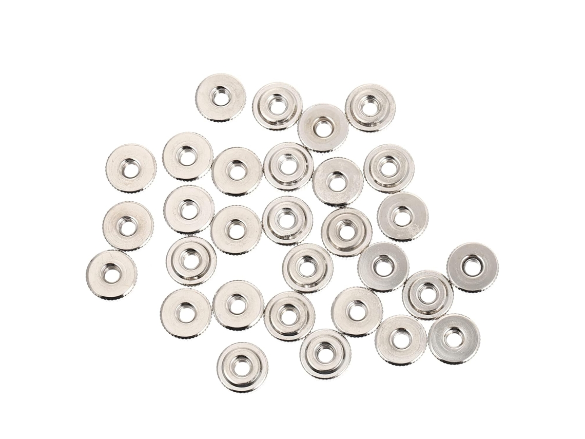 Conectores de Porca Serrilhada Anneome, Porcas de Trabalho Resistentes à Corrosão, Fácil Instalação