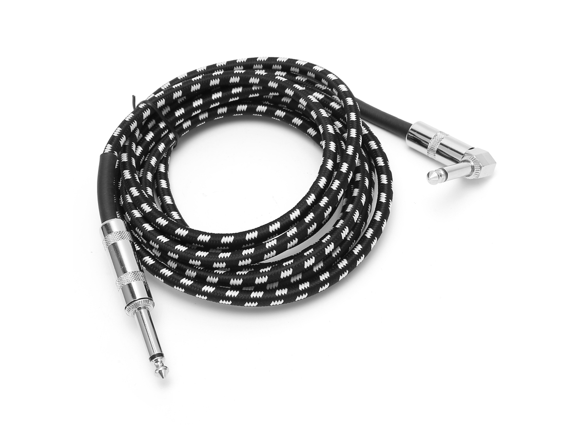 Cabo de Áudio para Guitarra Jorindo com Conector de 6,35 Mm CHABERLU