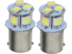 Conjunto De 2 Lâmpadas Led Brancas Para Pisca-pisca, Para Farol Baixo E Fácil Substituição.