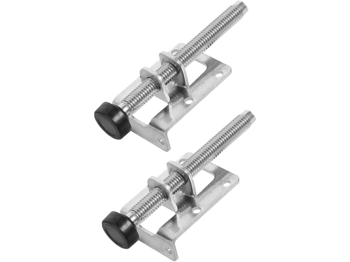Niveladores Operitacx Antiderrapantes Ajustáveis Para Móveis, Resistentes, 2 Peças, Em Aço Carbono, Para Mesas E Guarda