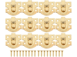 Conjunto De 40 Fechos Metal Decorativos Retrô Pequenos Para Caixas