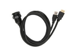 Cabo Hdmi Usb3.0 LAXISCREED À Prova D'água Led