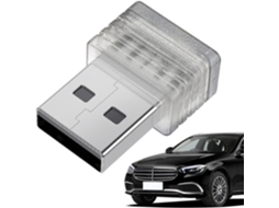 Luzes Led Internas Para Carro, Luz Noturna Plug-in, Iluminação Interna