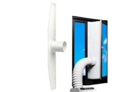 Kit De Exaustão Para Janela Para Ar Condicionado Portátil, Com Sistema Anti-ar Quente.