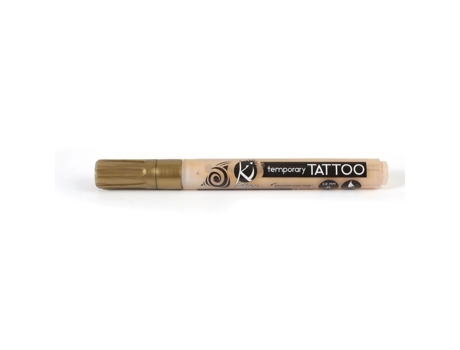 Caneta para a pele Marcador de Tatuagem Temporária Ouro - Ki-Sign Gold