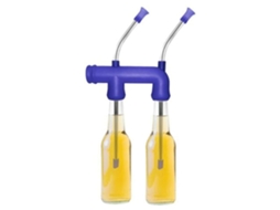 Walshlxq dispensador de Cerveza Snorkel Doble para Fiestas Universitárias, Aniversários, Natal e Ano Novo