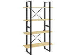 Book Cabinet, Book Cabinets Vidaxl Marrom Madeira De Pinho (n/a)