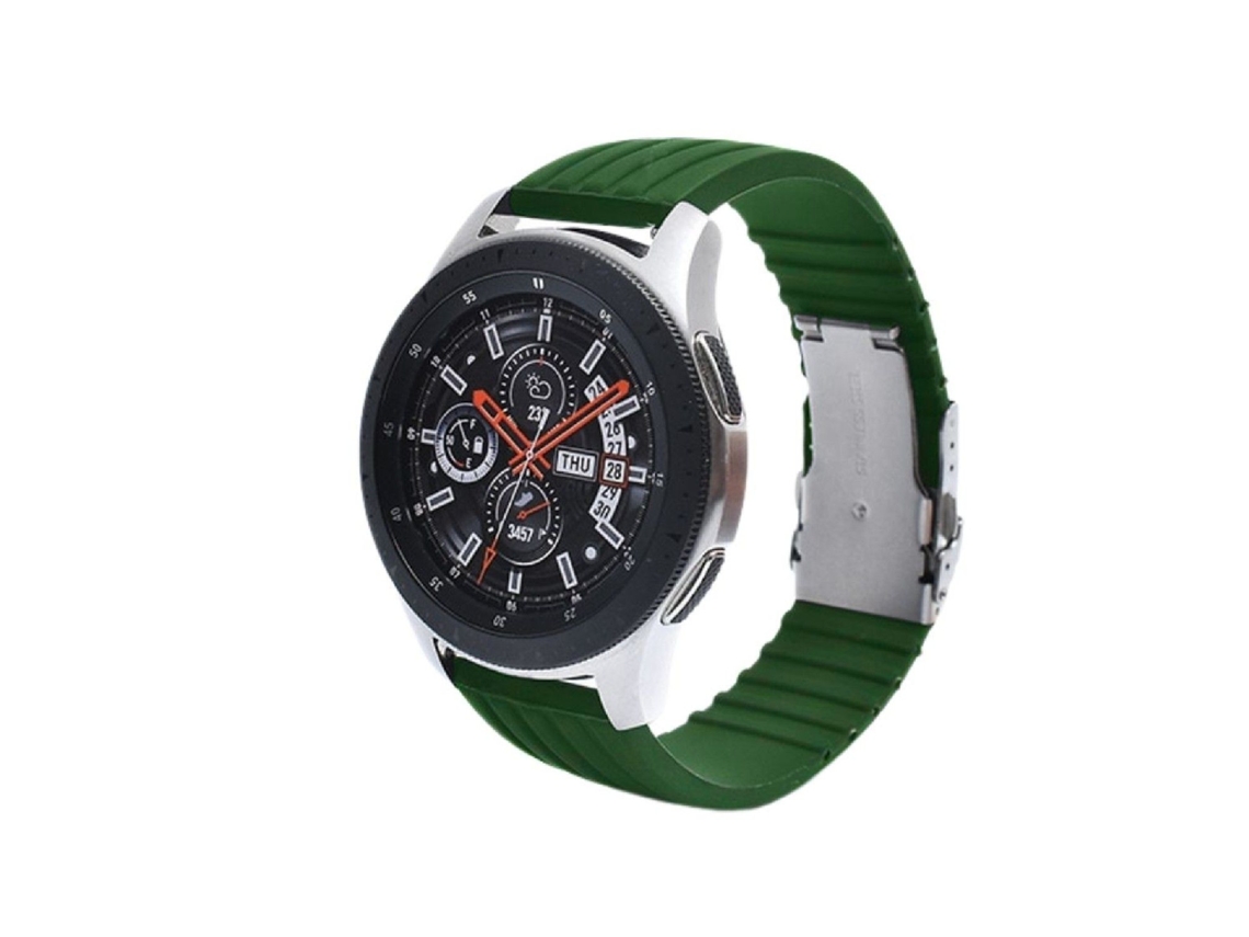 Bracelete Silicone Líquido para TicWatch C2 Verde