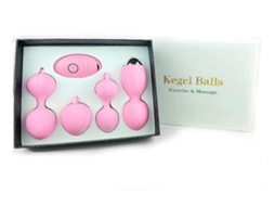Conjunto De Bola Kegel 3 Em 1 Controle Remoto Sem Fio À Prova Dágua Não Tóxico E Inodoro Para Apertar E Fortalecer O Controle Da Bexiga