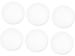 Conjunto De 6 Almofadas Silicone Para Armários Com Adesivo Forte Redução Ruído E Design Leve