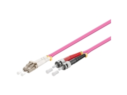 C-FP4-5LCST-050 InfiniBand/cabo fibra óptica 5 m LC ST OM4 Violeta WP