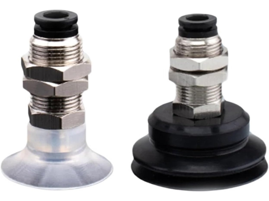 Ventosa A Vácuo De Silicone Branco Antiestático Alta Temperatura Para Braço Robótico Pak 05 06 08 10 15 20 25 35 40 50s