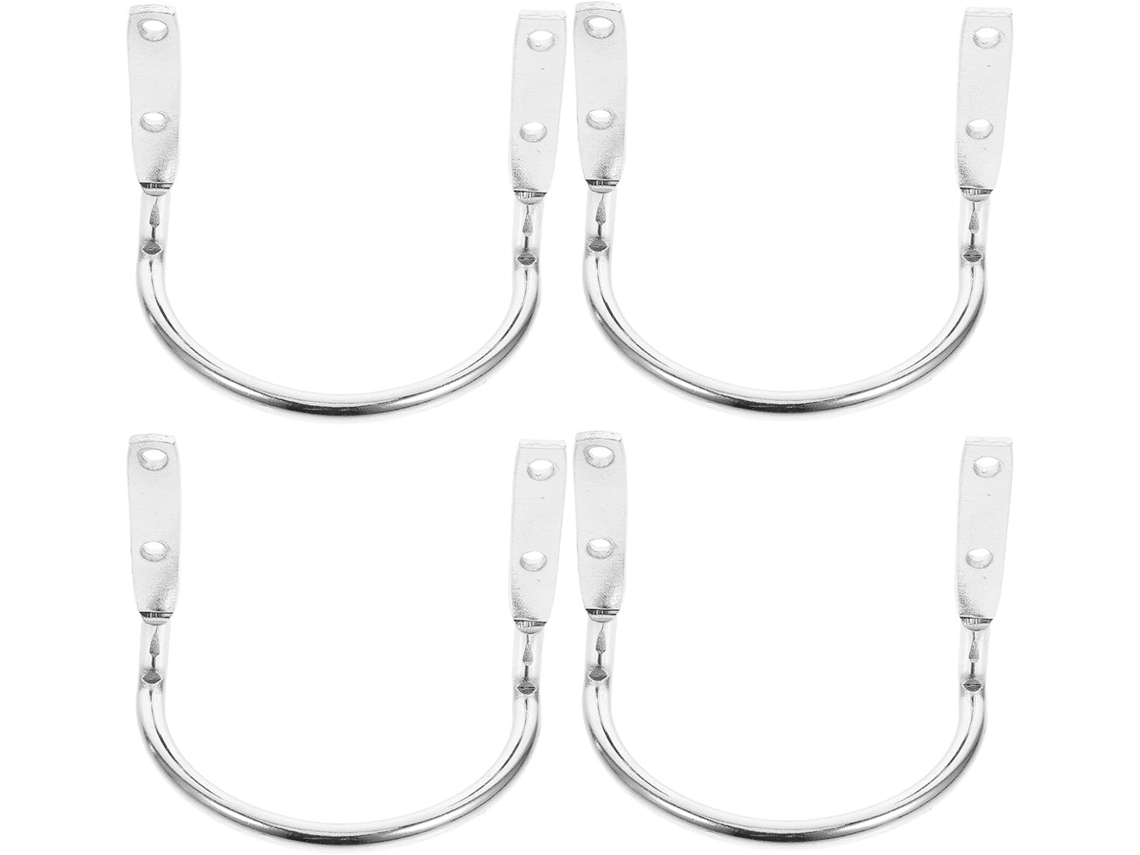 Suporte Cinto De Ferramentas Em Ferro Fundido, Compacto E Resistente, Com 4 Ganchos, Conjunto De 4 Peças, Ideal