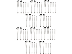 Kit com 50 Pincéis de Maquiagem de Silicone com Contas para Artesanato. SFUSHOS