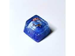 Tecla De Teclado Mecânico De Resina Koi Slowmoose