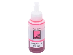 Tinta De Reemplazo Dye Para Impresora Inkjet Color Rojo Claro Sellado Bueno Almacenamiento Cómodo Sin Enchufe Ink Bright Colors