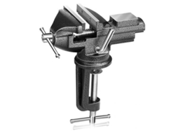 Vise De Bancada Com Rotação 360 Graus Abertura 73mm Chave De Mesa Em Aço Fundido Largura 50mm Ferramenta Universal