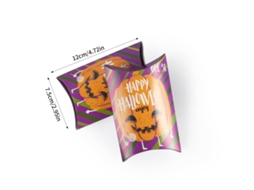 Lurelia Caixa Doces Halloween Desenho Animado Engraçado 3 Peças Estilo 10