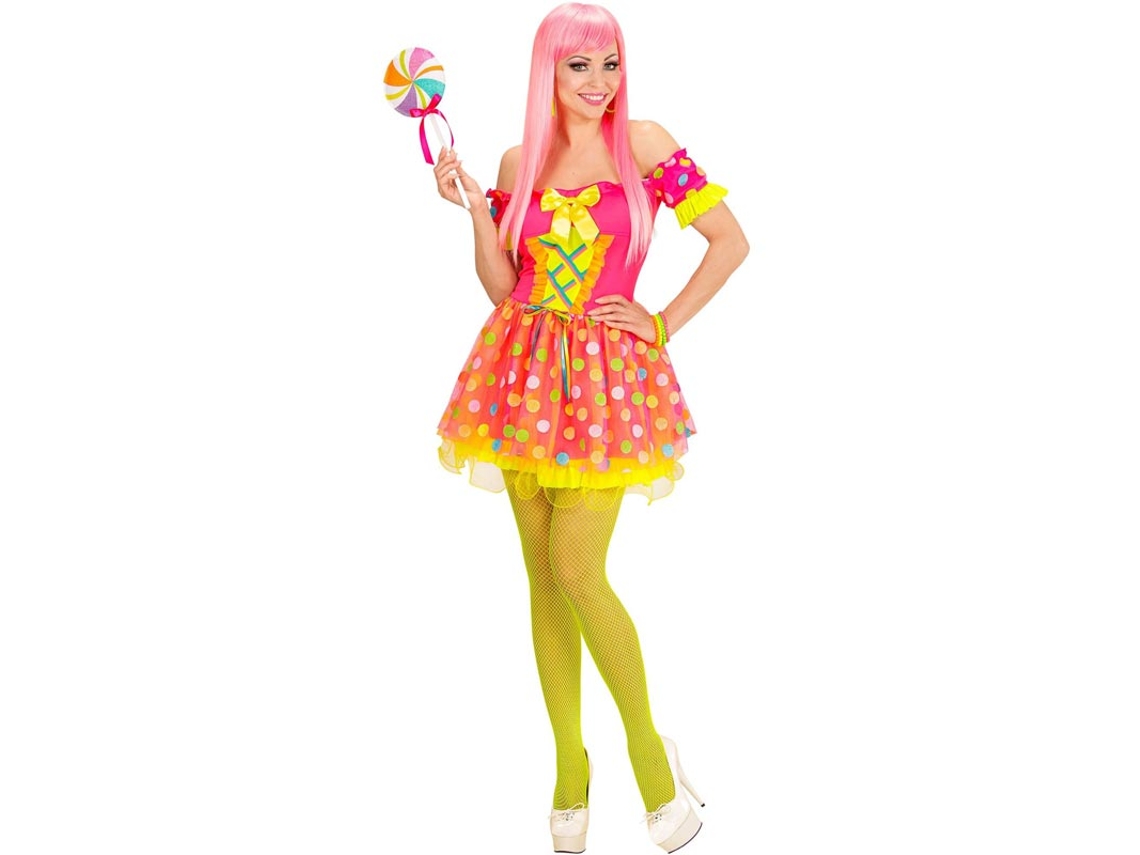 Fato de Candy Girl fúcsia para mulher