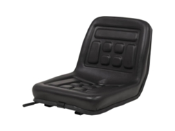 Assento de trator VIDAXL Preto PVC