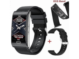 Relógio inteligente E600 com ECG, glicemia e frequência cardíaca, monitor de saúde não invasivo masculino, relógio esportivo feminino, pulseira para e-bike FML03 Ly