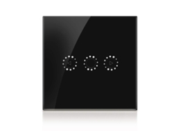 Laxiscreed Interruptor Dimmer Wi-fi 3 Vias Para Luzes Led, Montado Na Parede, Compatível Com Dimmerização Inteligente