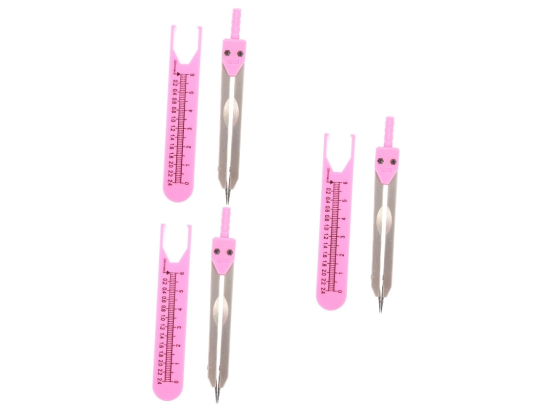 Conjunto De Desenho Eletrocardiograma Ultech 3 Peças Com Régua E Para